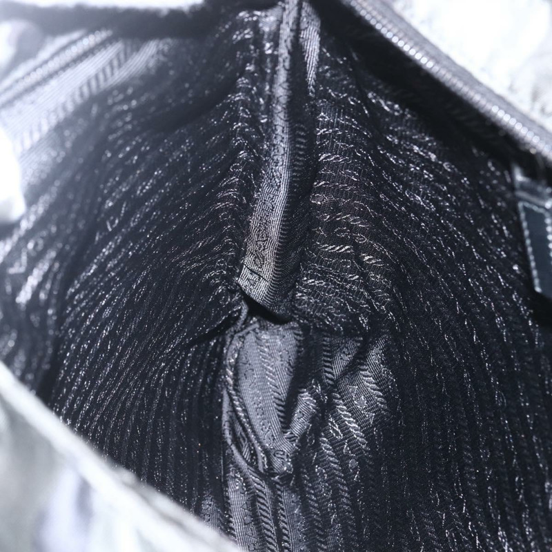 【日本直送】PRADA迷彩肩背包 尼龍 綠色 銀色 正品 ka1631V-23