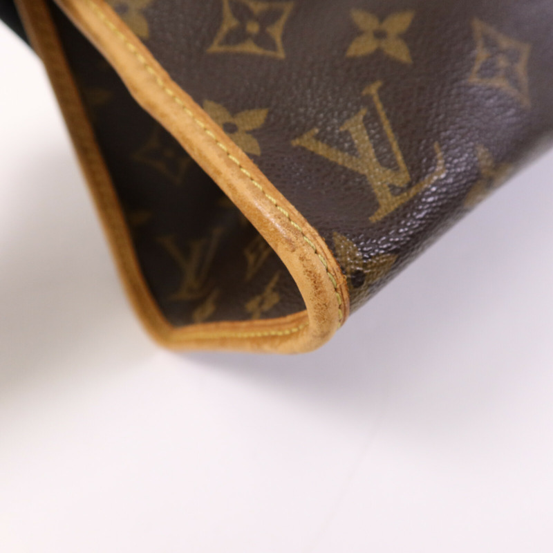 LOUIS VUITTON Monogram Popincourt金扣手挽袋-9