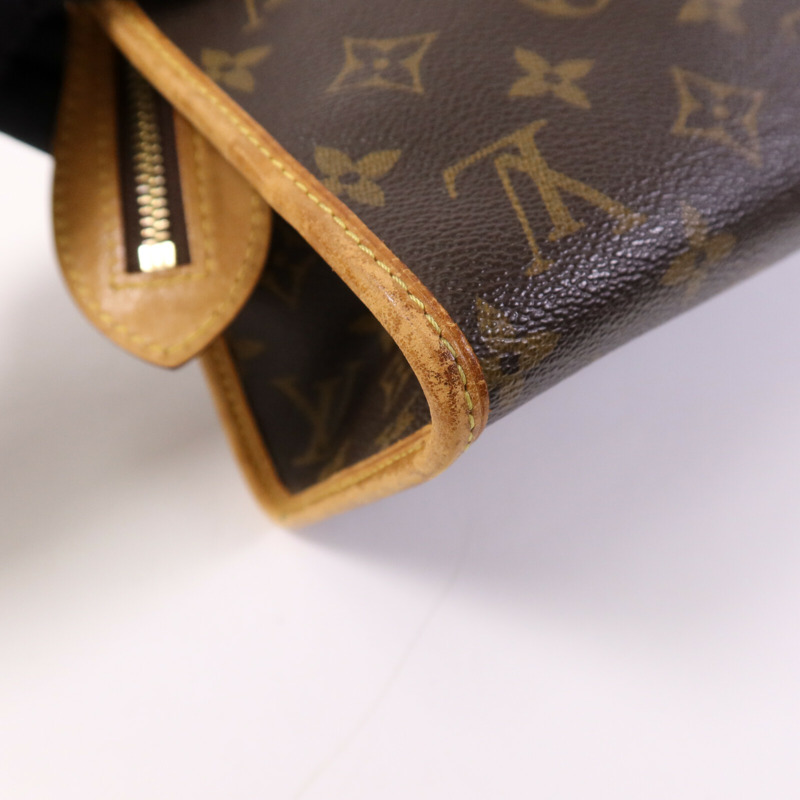 LOUIS VUITTON Monogram Popincourt金扣手挽袋-11