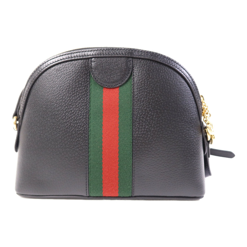 GUCCI 牛皮皮革GG Ophidia金扣肩背包-1