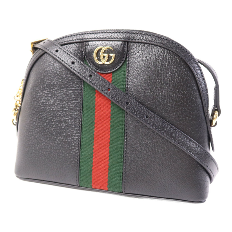 GUCCI 牛皮皮革GG Ophidia金扣肩背包-2