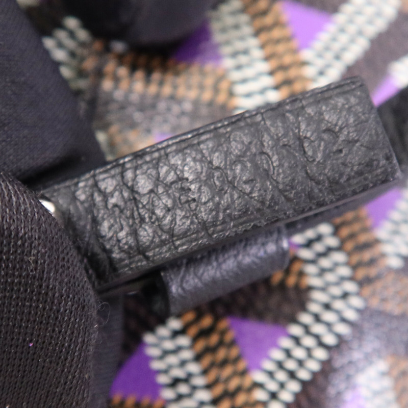 GOYARD 塗層帆布Saint Louis PM銀扣手挽袋-7