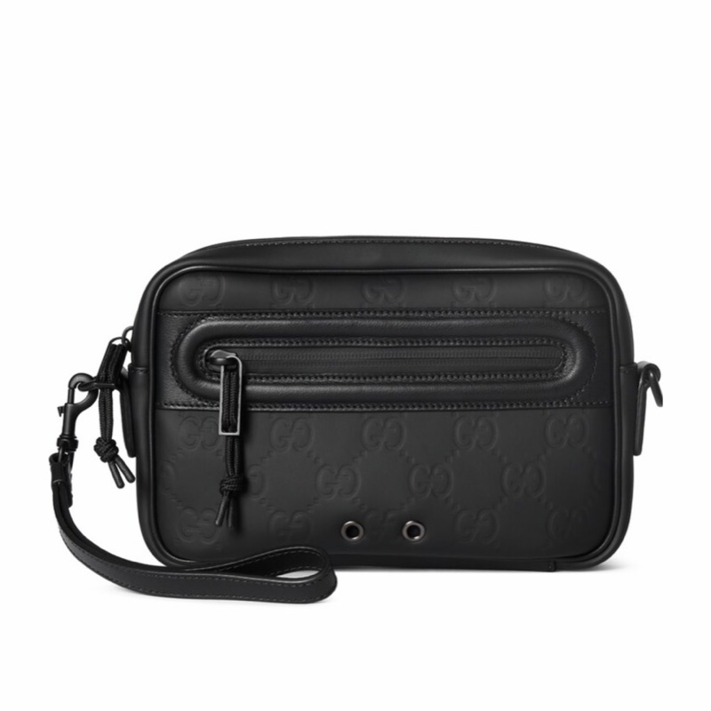 Gucci 男士 Edge小號斜挎包均碼碼小號、24.5cm*4cm*15cm-0