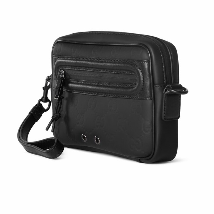 Gucci 男士 Edge小號斜挎包均碼碼小號、24.5cm*4cm*15cm-1