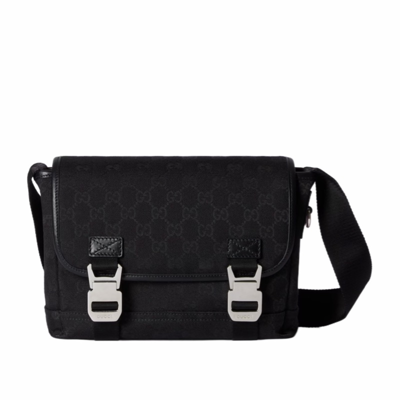 Gucci 男士 GG小號斜挎包均碼碼小號、25cm*20cm*8.5cm-0