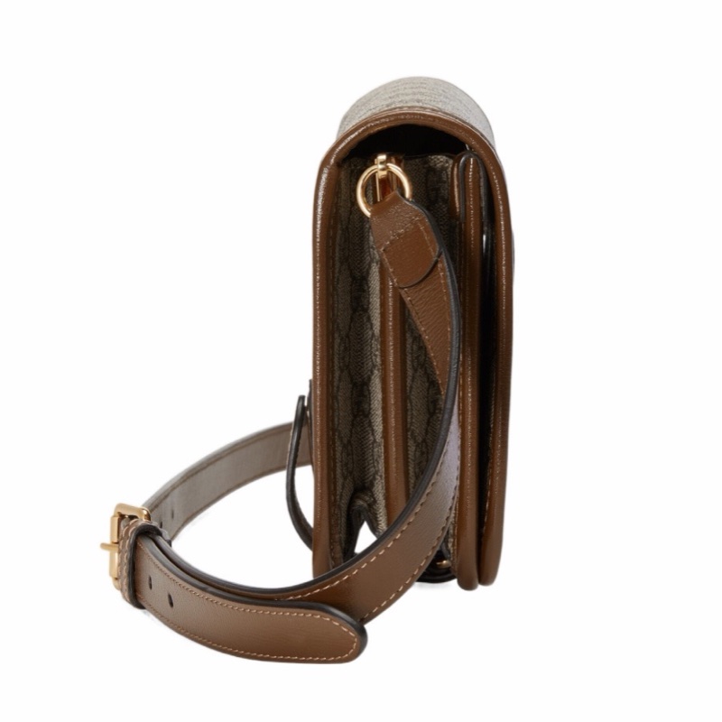 Gucci 男士 GG Retro系列迷你肩背包均碼碼MINI、20X8X17CM-1