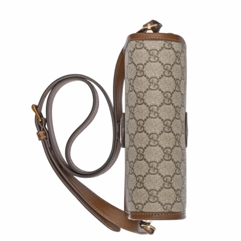 Gucci 男士 GG Retro系列迷你肩背包均碼碼MINI、20X8X17CM-6
