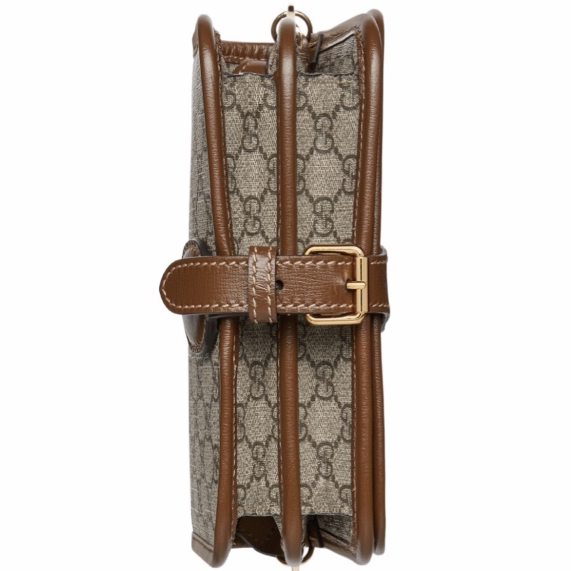 Gucci 男士 GG Retro系列迷你肩背包均碼碼MINI、20X8X17CM-8