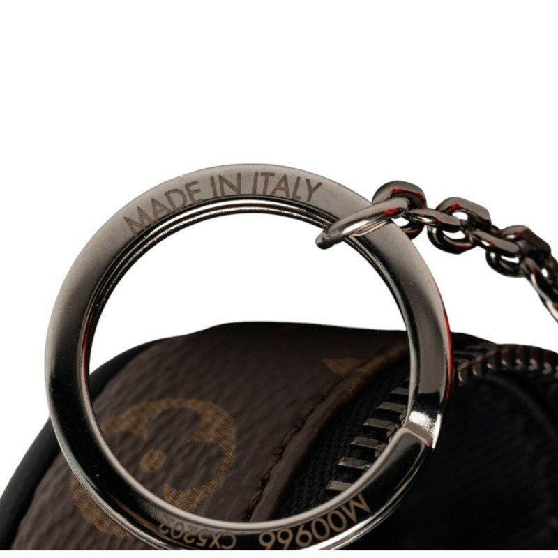 路易威登 Monogram 圓筒形配件包 M00966 棕色皮革 女士 LOUIS VUITTON-6