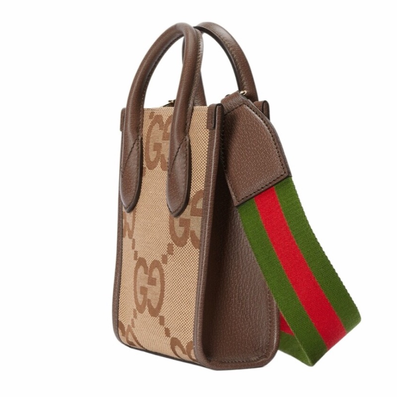 Gucci 男士 Jumbo GG迷你手提袋均碼碼MINI、16cm*7cm*20cm-1