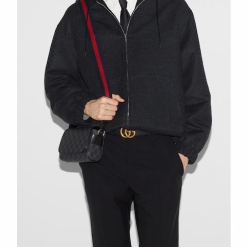 Gucci 男士 超迷你單肩包均碼碼超MINI、17.5cm*6.5cm*13.5cm-7