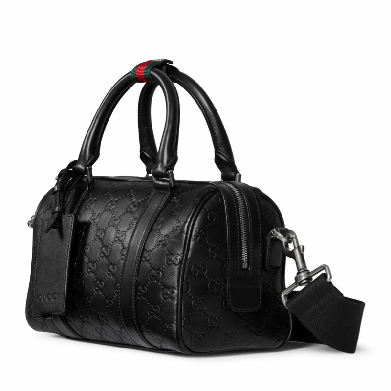 Gucci 男士 GG Emblem 小號單肩包均碼碼小號、25cm*14cm*16cm-1