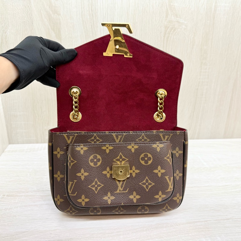 LV原花PASSY系列側背包M45592-8