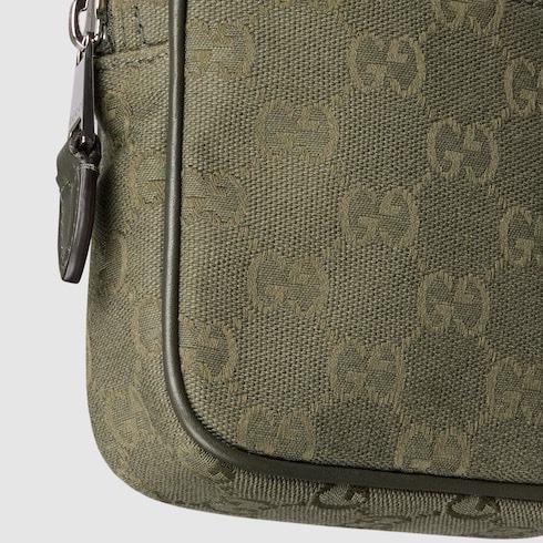 Gucci 男士 GG帆布迷你包均碼碼MINI、12.5cm*4cm*17.5cm-2