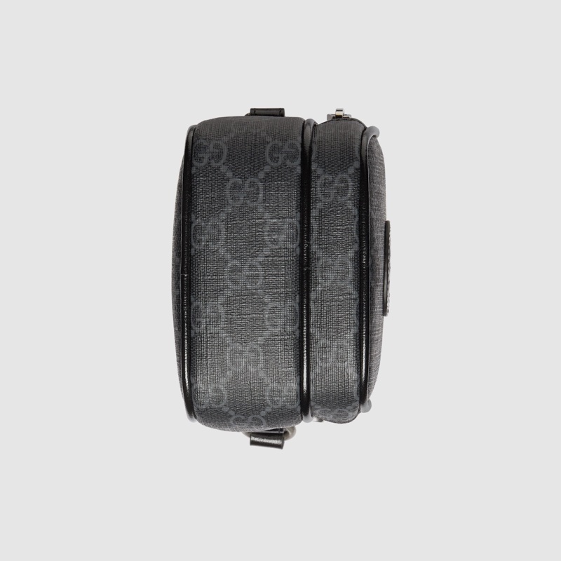 Gucci 男士 黑色互扣式雙G迷你手袋均碼碼12cm*7cm*16cm-3