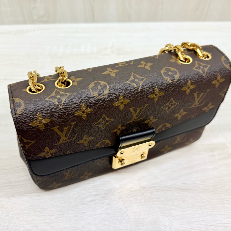 LV原花金釦Marceau側背包M46126-12