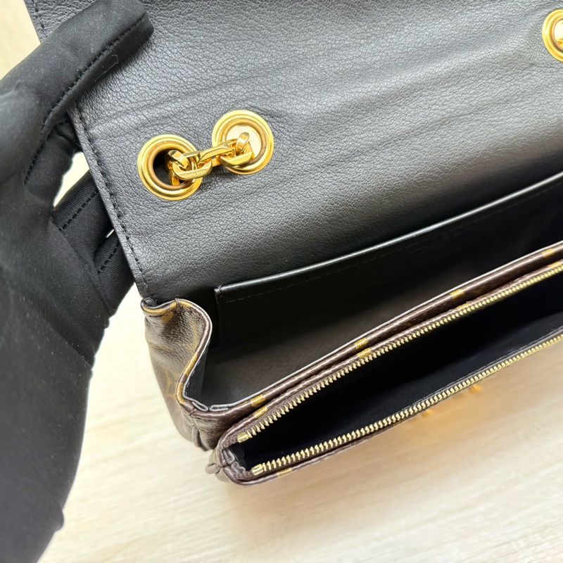 LV原花金釦Marceau側背包M46126-14