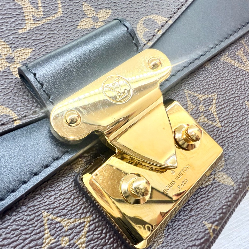 LV原花金釦Marceau側背包M46126-16
