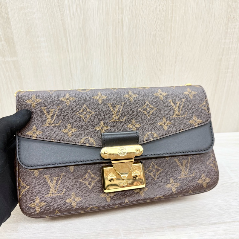 LV原花金釦Marceau側背包M46126-6