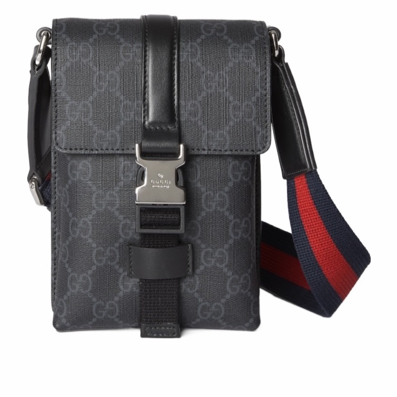 Gucci 男士 GG超迷你單肩包均碼碼超MINI、11cm*4cm*18cm-0