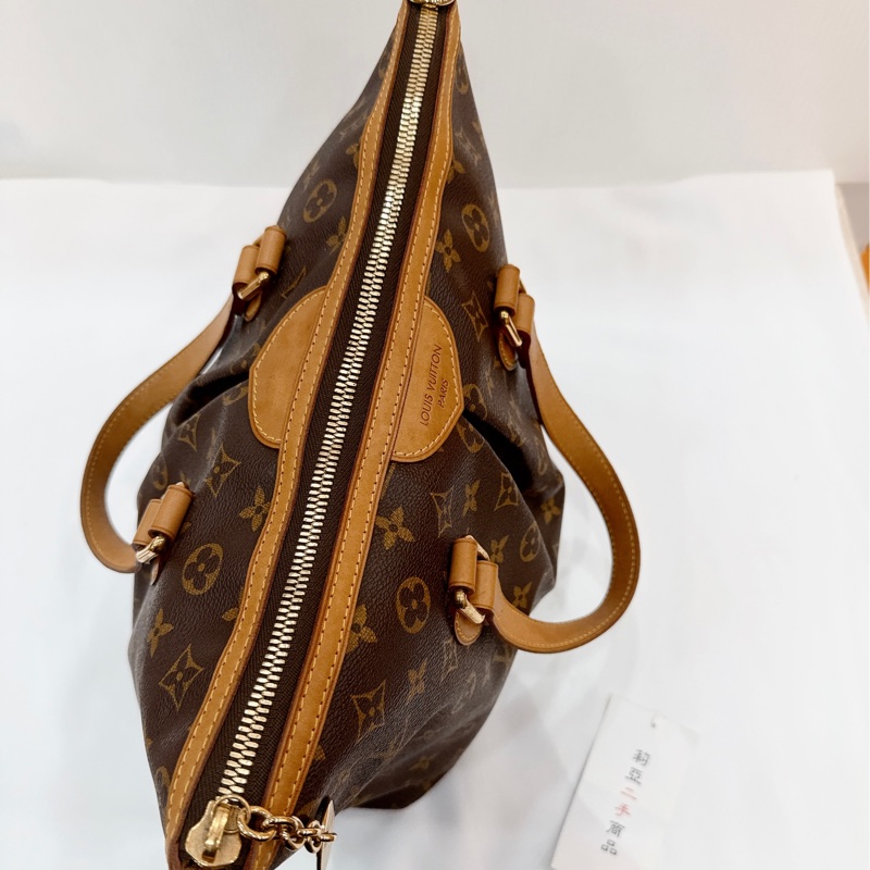 莉亞精品♡ LV M40145 老花水餃包 二手-4