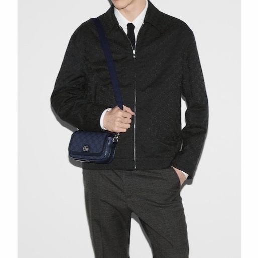 Gucci 男士 Ophidia系列超迷你肩背包均碼碼18.5cm*5.5cm*10cm-7