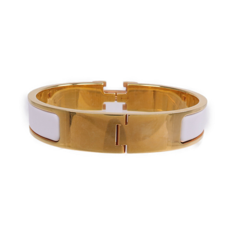 HERMES 金屬/琺瑯Clic H手鐲-2