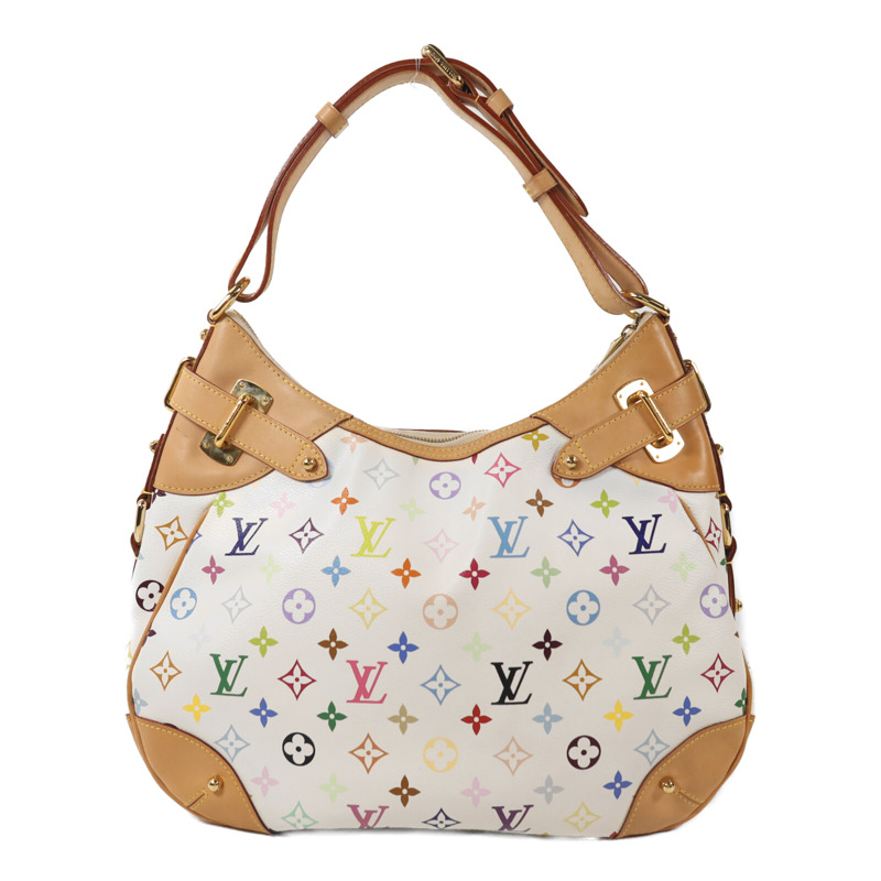 LOUIS VUITTON Monogram Multicolor Greta金扣肩背袋-1