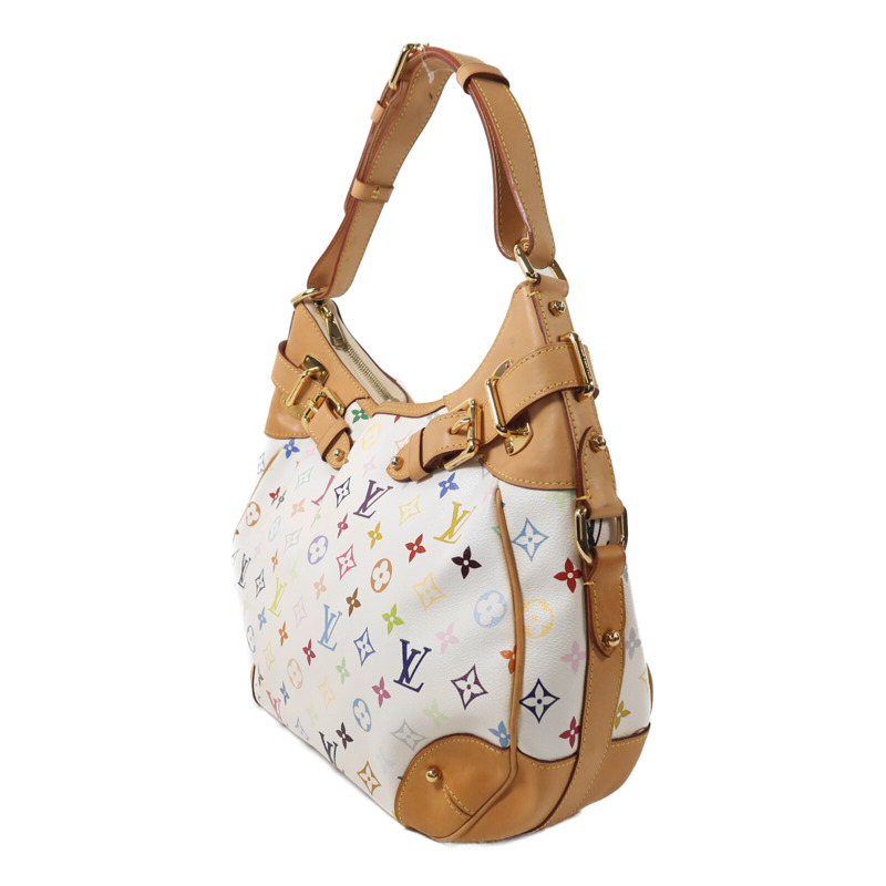LOUIS VUITTON Monogram Multicolor Greta金扣肩背袋-2