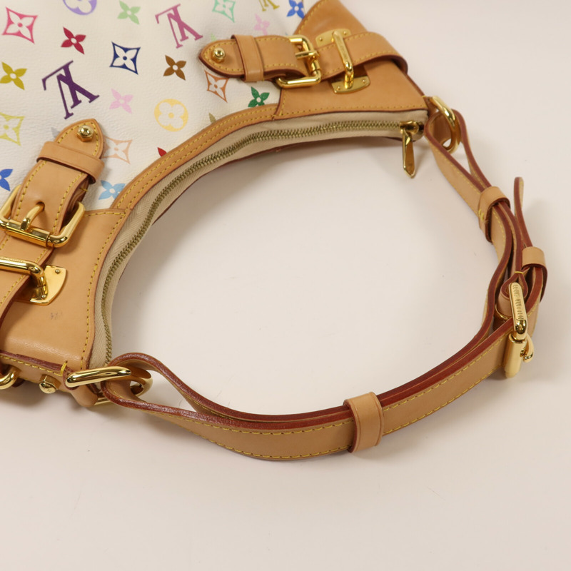 LOUIS VUITTON Monogram Multicolor Greta金扣肩背袋-7