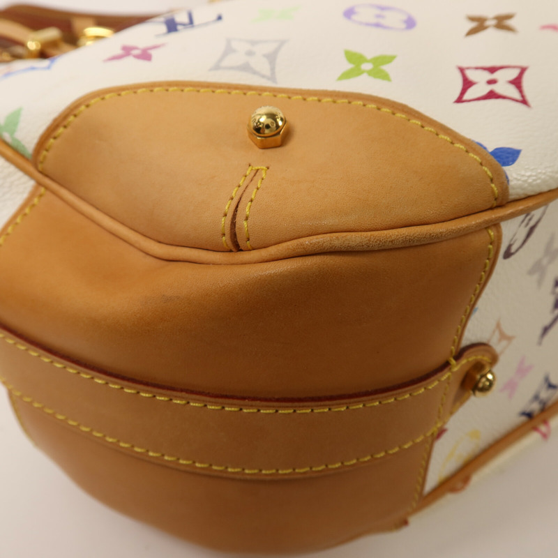 LOUIS VUITTON Monogram Multicolor Greta金扣肩背袋-9