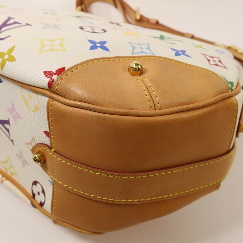 LOUIS VUITTON Monogram Multicolor Greta金扣肩背袋-12