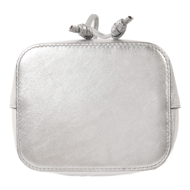 FENDI 牛皮皮革Mon Tresor Bucket Bag金扣手挽肩背兩用袋-3