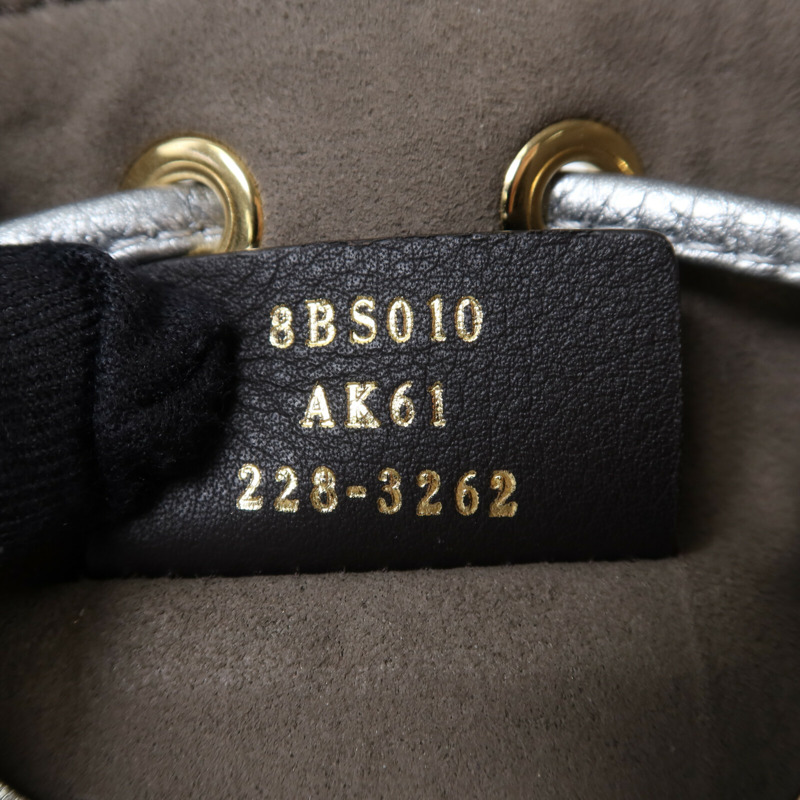 FENDI 牛皮皮革Mon Tresor Bucket Bag金扣手挽肩背兩用袋-6