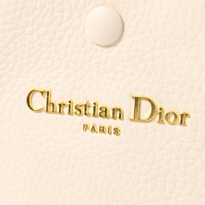 Dior 牛皮皮革Small Signature Bucket Bag金扣手挽肩背兩用袋-8