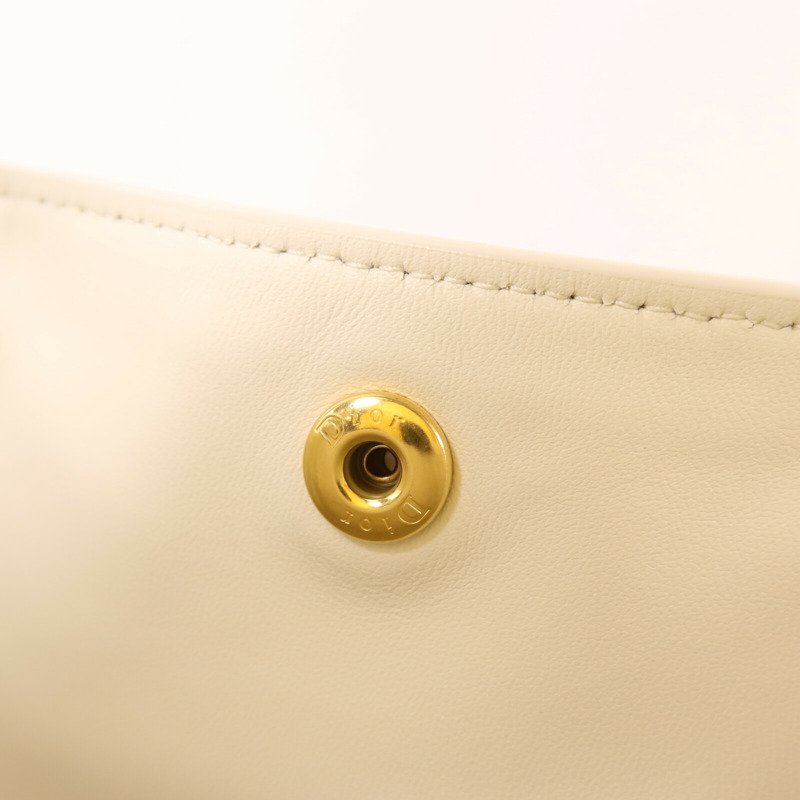 Dior 牛皮皮革Small Signature Bucket Bag金扣手挽肩背兩用袋-9