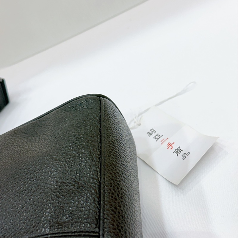 莉亞精品♡Coach 翻蓋斜背包 黑色 二手-13