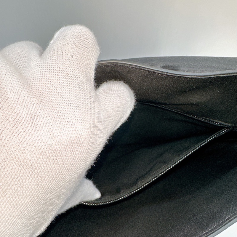 莉亞精品♡Coach 翻蓋斜背包 黑色 二手-14