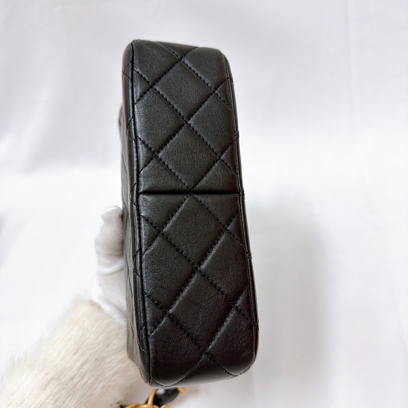 莉亞精品♡Chanel 金扣肩背包 二手美包-5