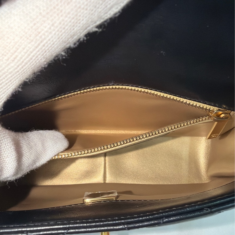 莉亞精品♡Chanel 金扣肩背包 二手美包-15