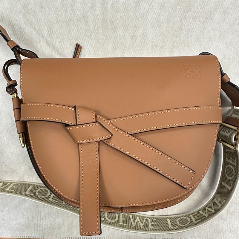 LOEWE 焦糖色 small gate-0
