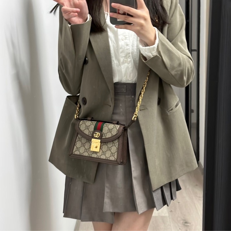 JK國際二手精品✨ Gucci Ophidia 迷你郵差包 專櫃價7萬多-2