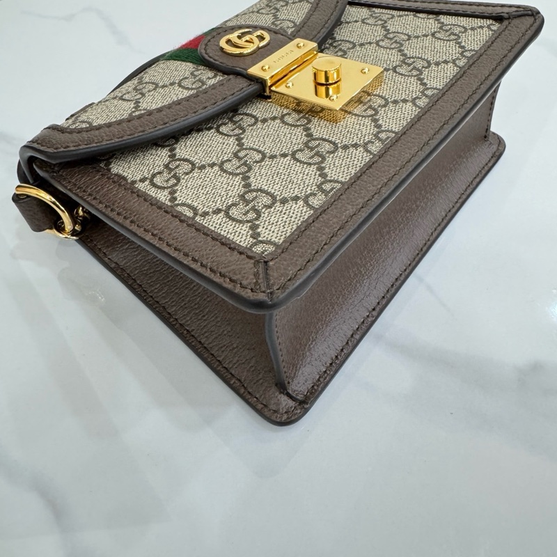 JK國際二手精品✨ Gucci Ophidia 迷你郵差包 專櫃價7萬多-6