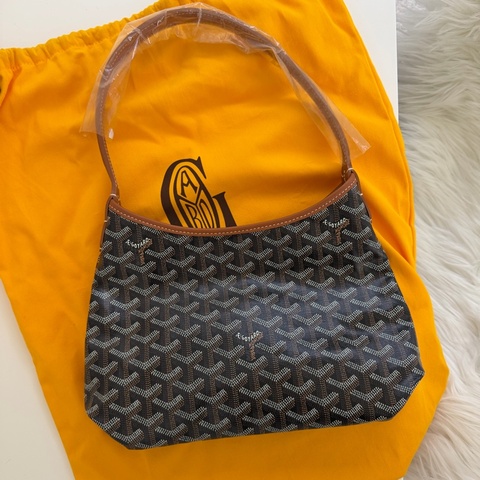 新款迷你 「全新現貨」 Goyard mini hobo 最新款 黑棕