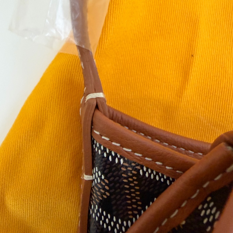 新款迷你 「全新現貨」 Goyard mini hobo 最新款 黑棕-13