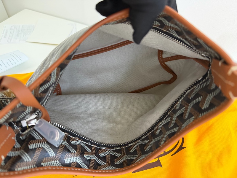 新款迷你 「全新現貨」 Goyard mini hobo 最新款 黑棕-14