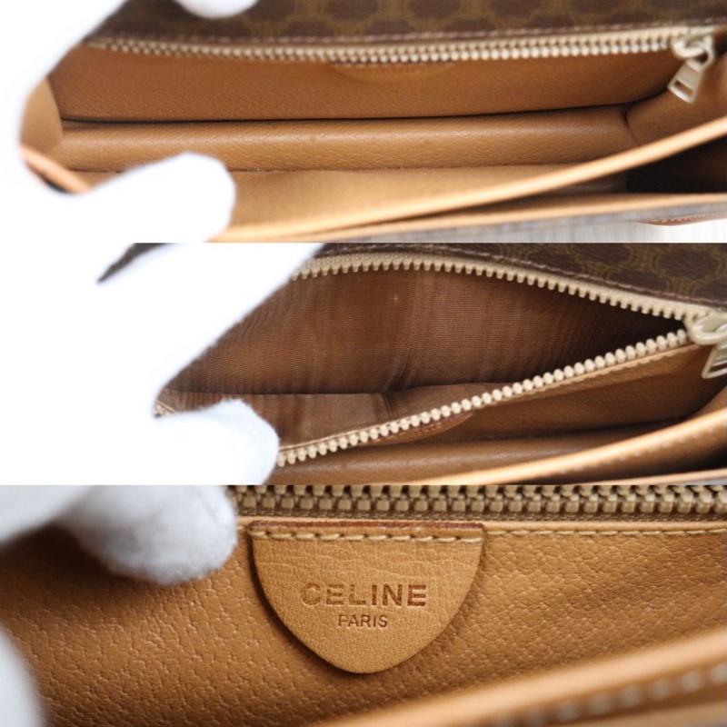 Celine 老花斜背小包-9