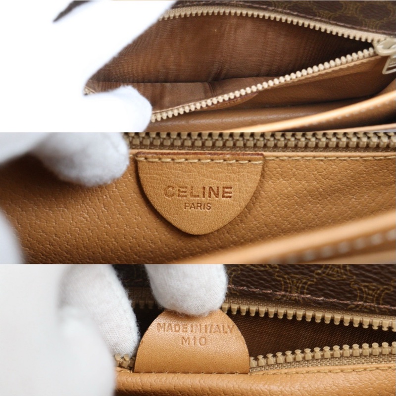 Celine 老花斜背小包-10