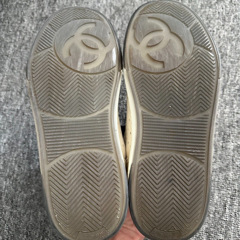 Chanel香奈兒low top 麂皮板鞋 36碼-8