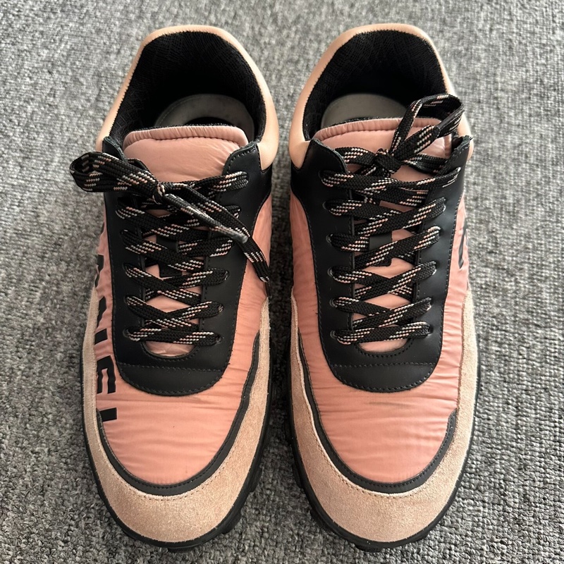 Chanel香奈兒粉色運動鞋 39碼-2